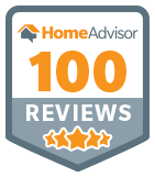 100 Reviews on HomeAdvisor